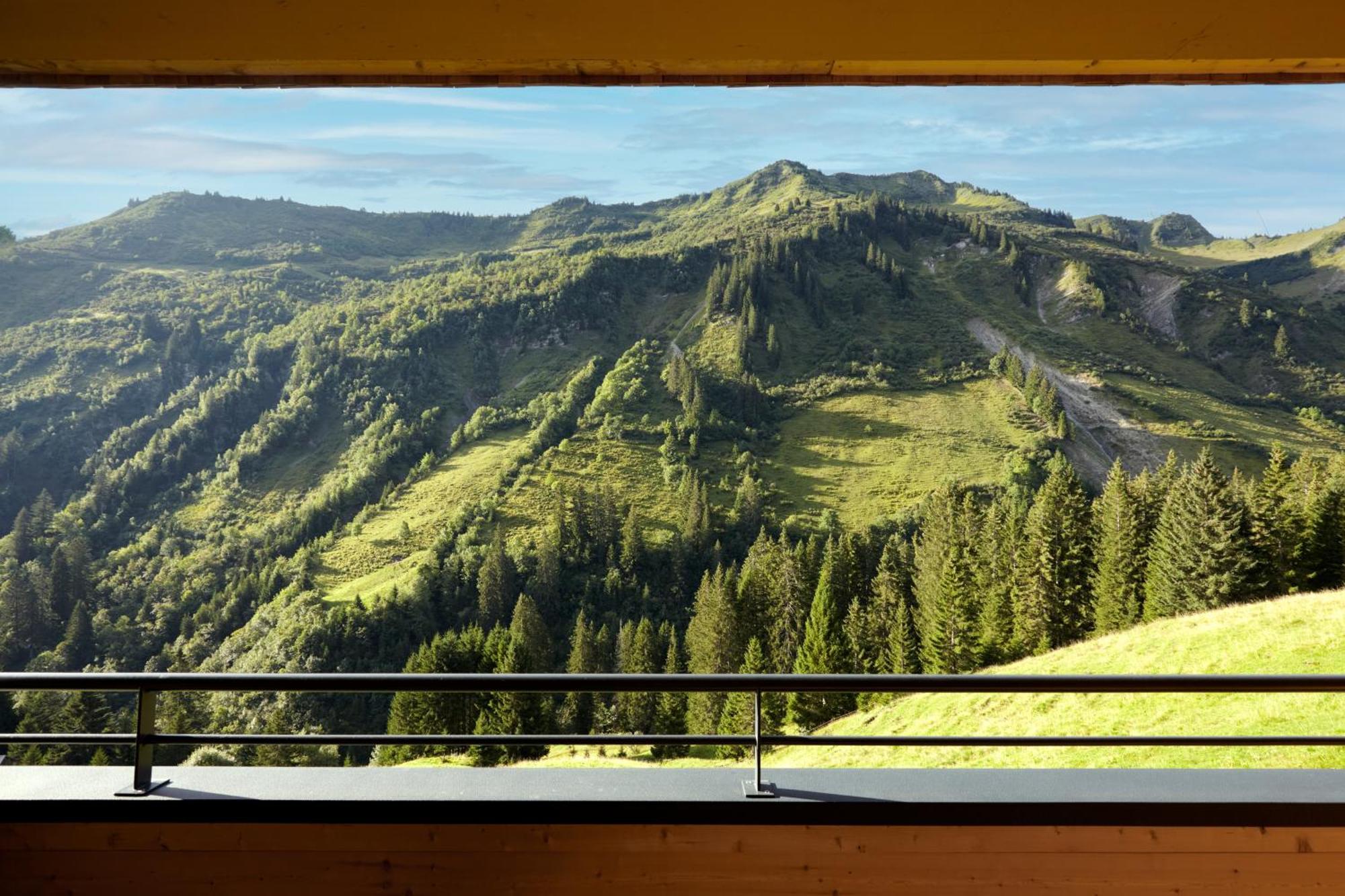 Ferienwohnung Alpenstolz Damuels Haus 4 - Stilvoll Urlauben In Den Bergen Exterior foto