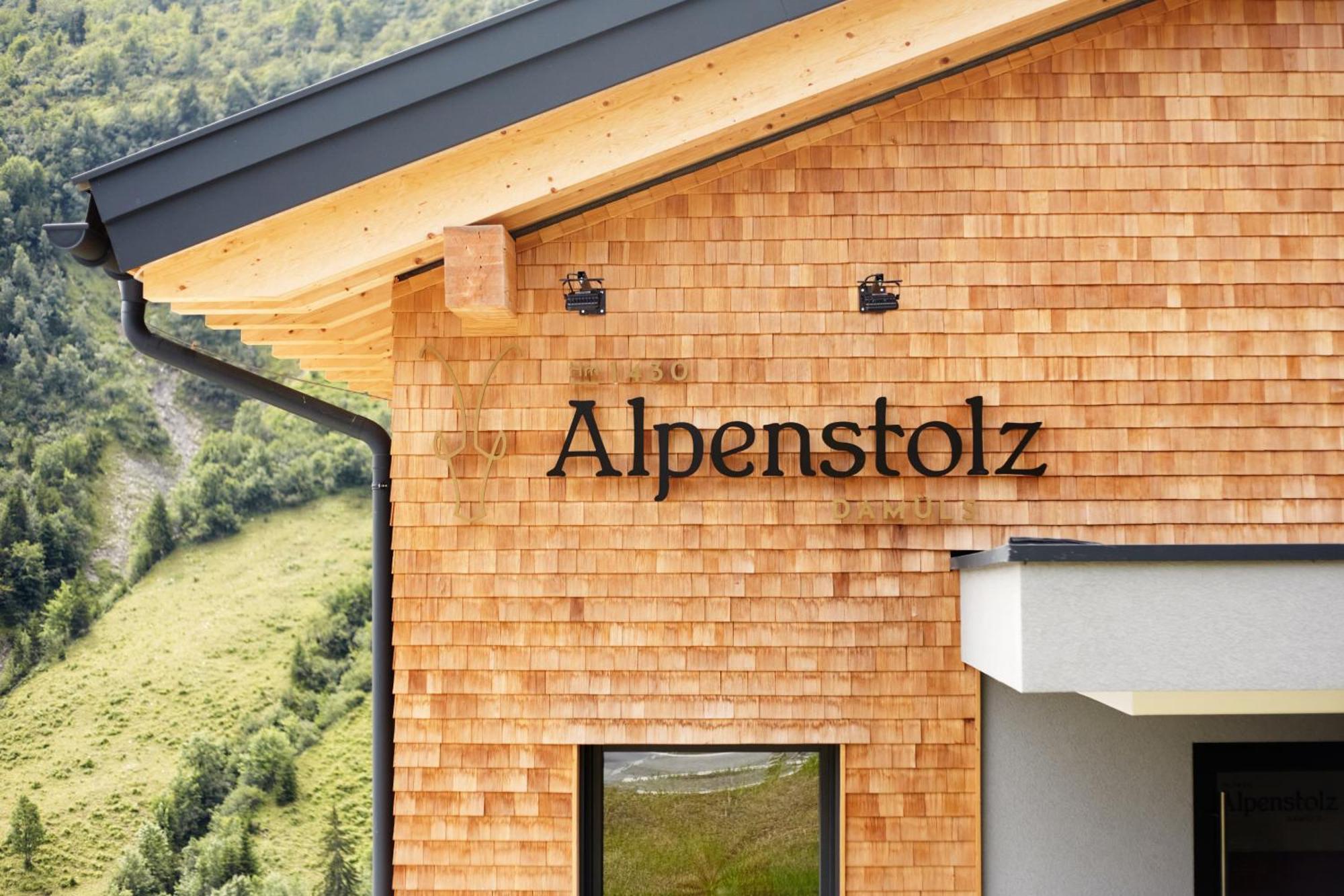 Ferienwohnung Alpenstolz Damuels Haus 4 - Stilvoll Urlauben In Den Bergen Exterior foto