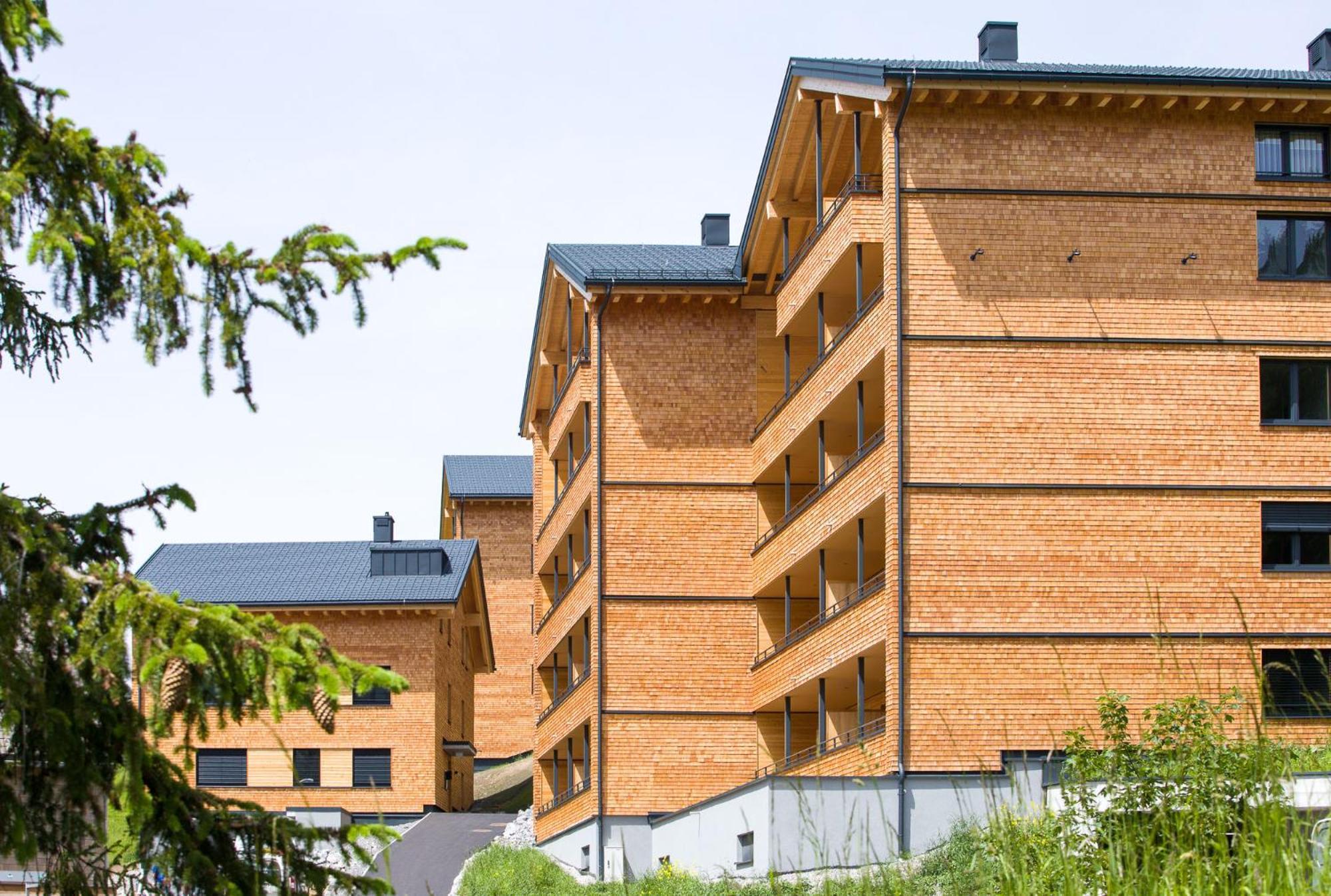 Ferienwohnung Alpenstolz Damuels Haus 4 - Stilvoll Urlauben In Den Bergen Exterior foto